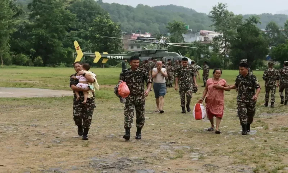 उद्धार तथा राहतमा खटिने सुरक्षाकर्मीको भत्ता वृद्धि गर्ने निर्णय
