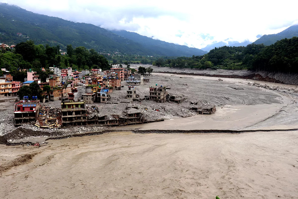 रसुवाको जलविद्युत् आयोजनामा कार्यरत भारतीय नागरिक घर फर्किए, तीन जनाको खोजी जारी