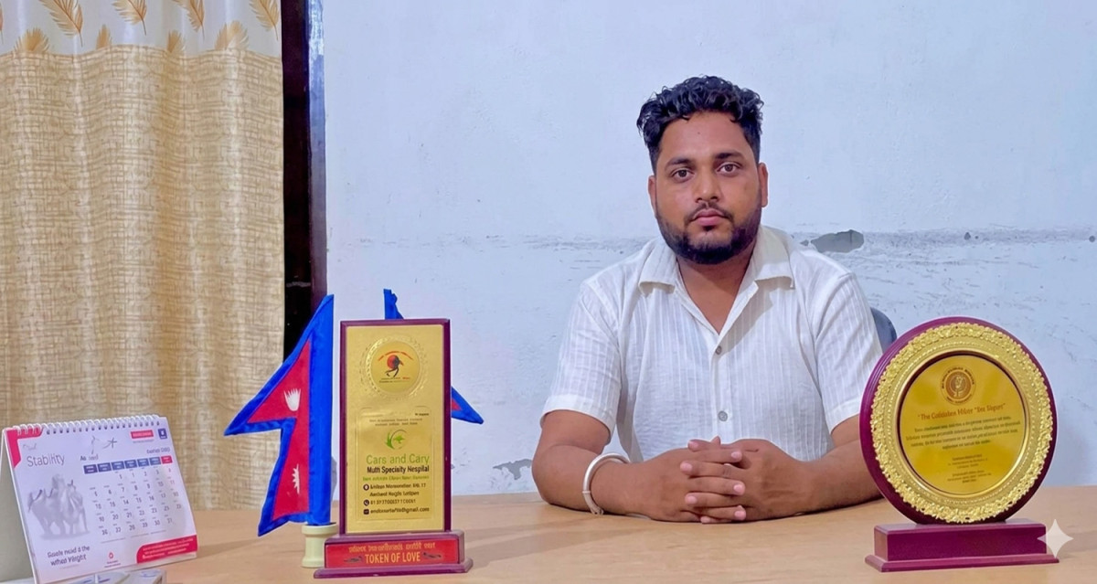 महेन्द्र मोरङका स्ववियु सभापति रोहित यादव पक्राउ
