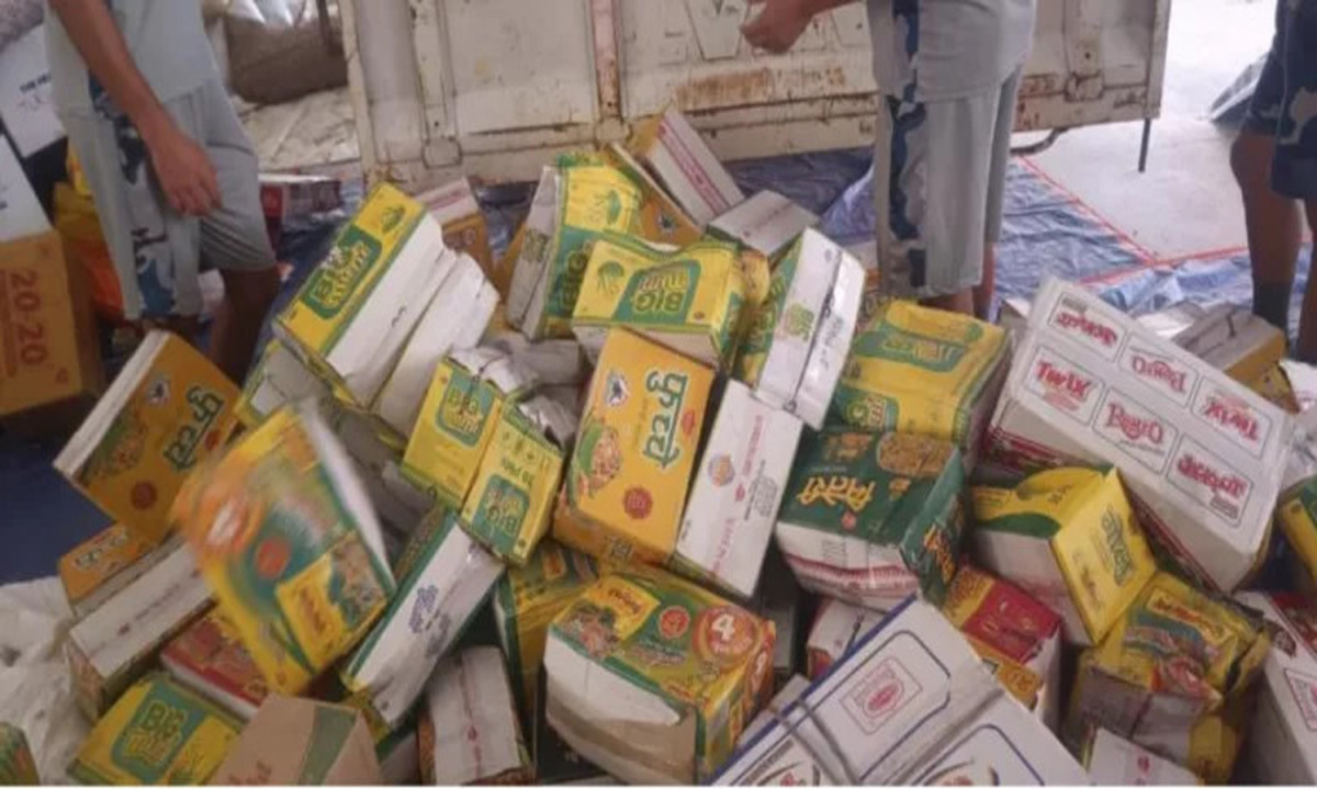 भोटेकोशी पीडितको राहतमा लेबलविहीन चामल भेटिएपछि विभागको चासो