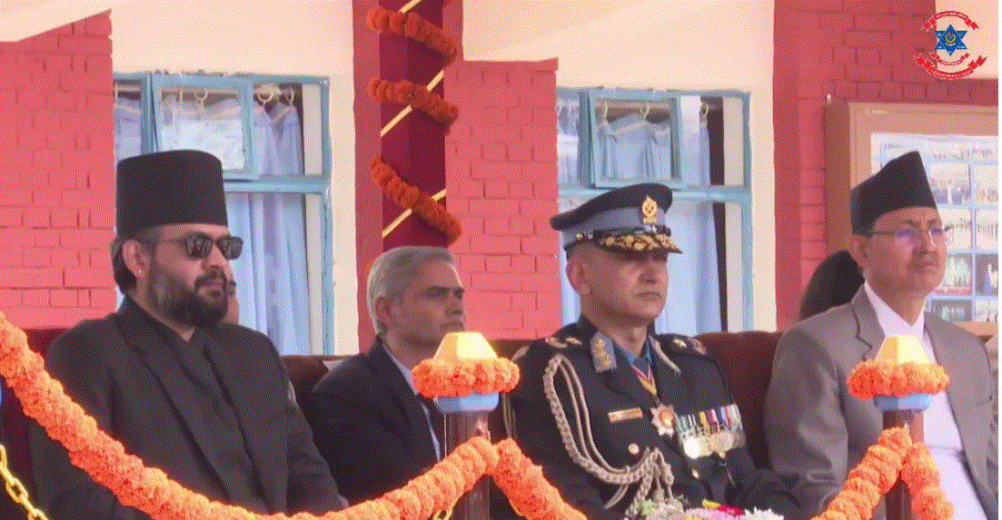 प्रधानमन्त्री भएपछि पहिलो पटक प्रहरीको कार्यक्रममा बालेन शाह