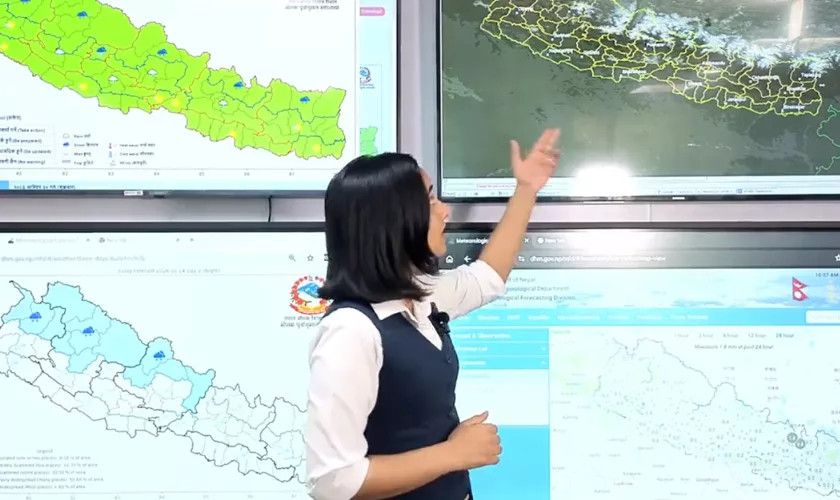 देशका अधिकांश भूभागमा मौसम सफा, कुनै चेतावनी छैन