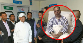पूर्वप्रधानमन्त्री खनाल अस्पताल भर्ना, स्वास्थ्य अवस्था बुझ्न ओली ह्याम्स अस्पतालमा